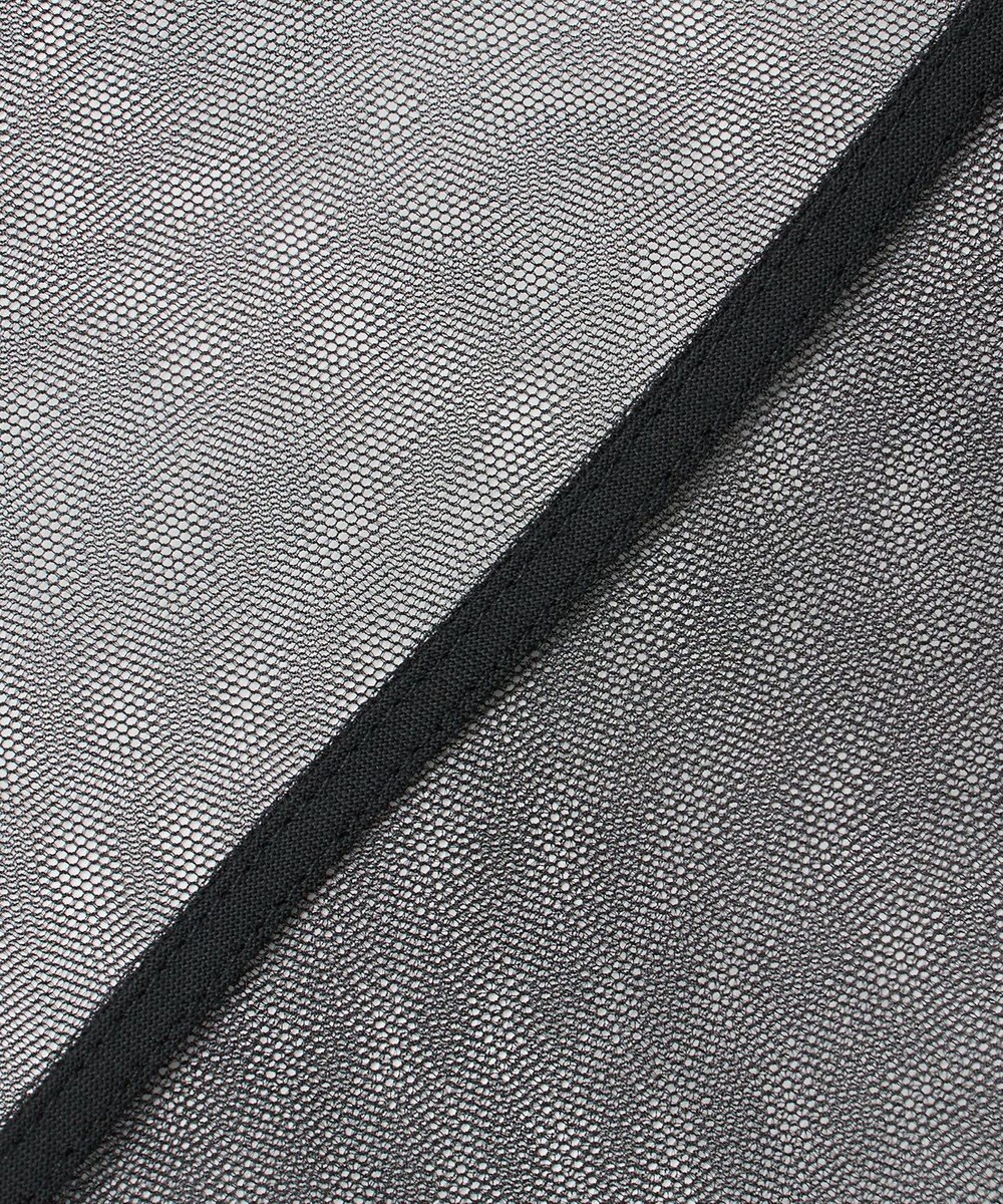 23区 【GOLD LABEL/見上愛さん着用】チュール ペプラムブラウス 