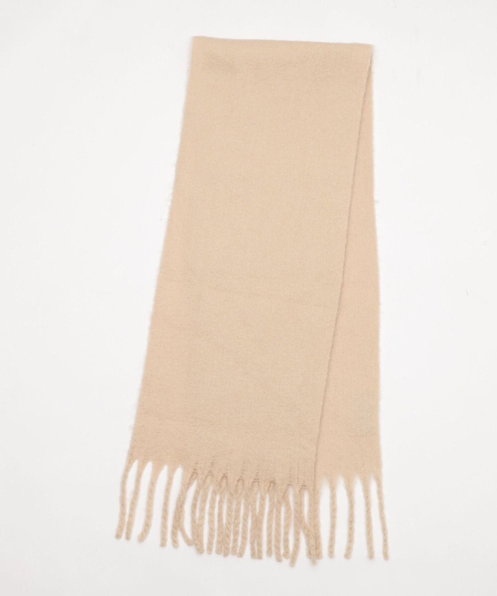 WEGO 【マフラー/ユニセックス着用】ワイドフリンジストール 