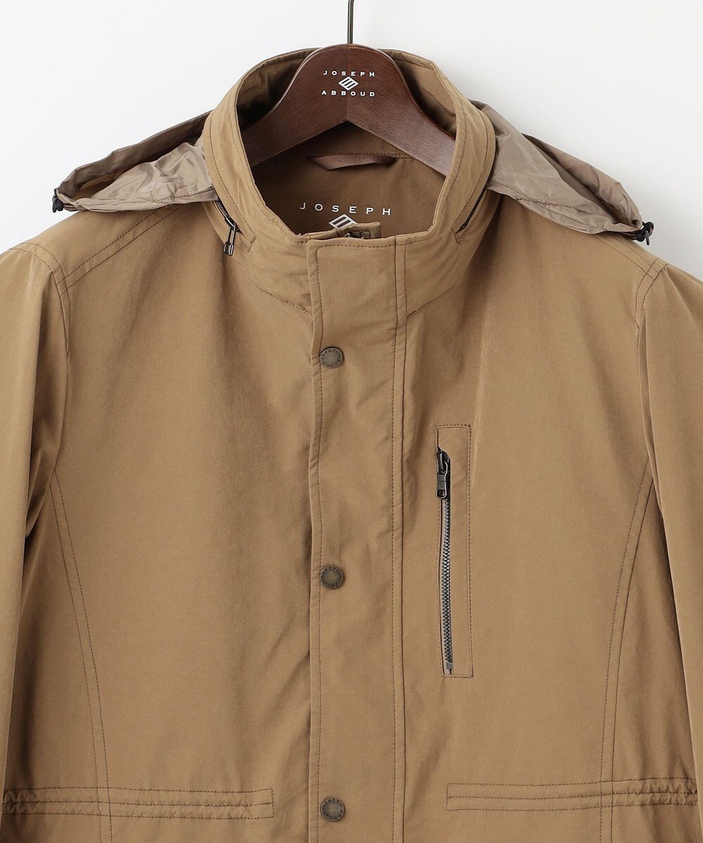 JOSEPH ABBOUD 【ストレッチ/撥水/JAPANファブリック】パウダーツイル ブルゾン 