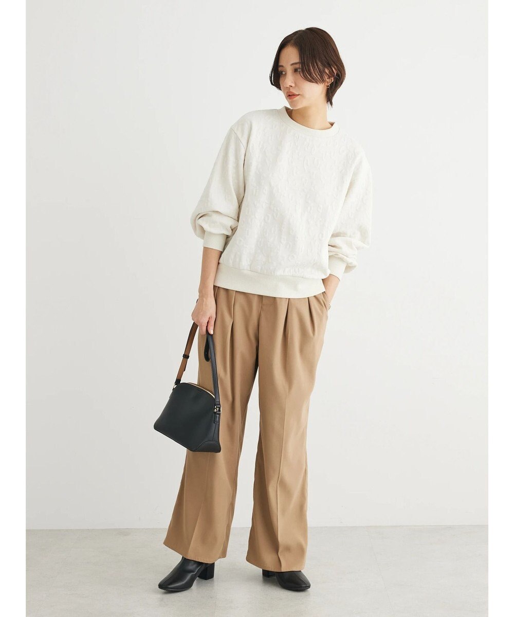 Green Parks ヒョウ柄ジャガードプルオーバー 