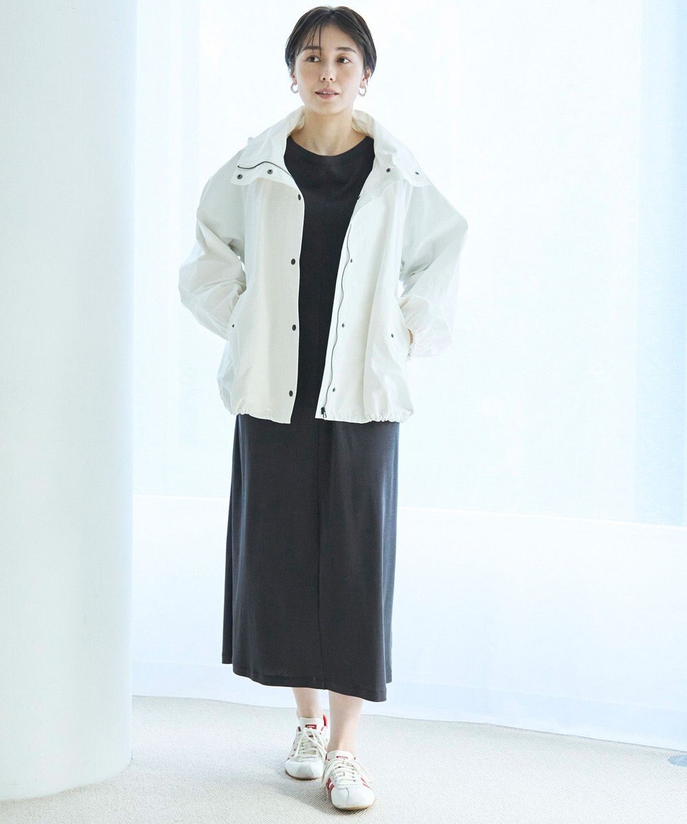 UNFILO ドライタッチフライス ドルマンワンピース 