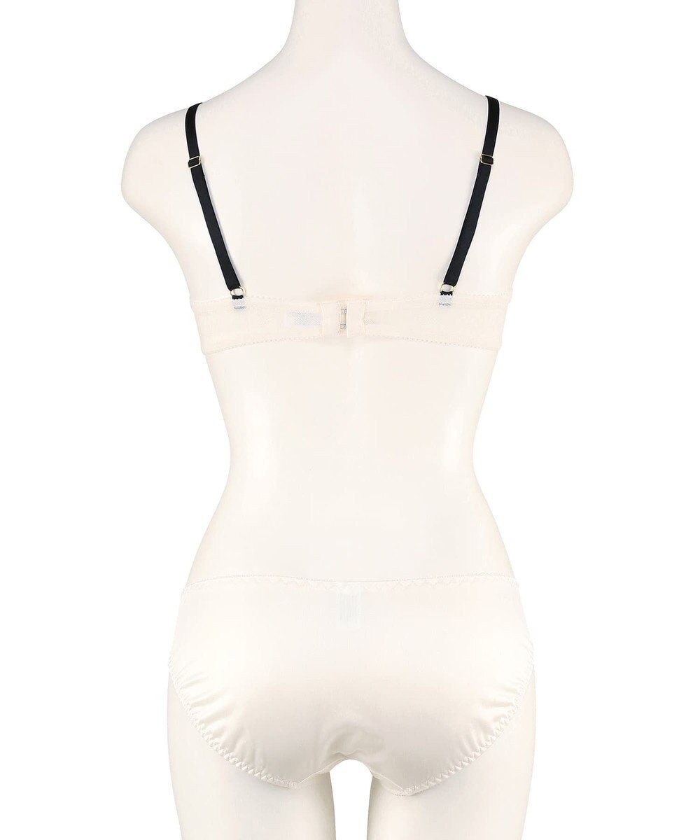 San-ai Resort（三愛水着楽園） 【northerly bra フィットシリーズ 谷間メイク】 Wストラップ ブラジャー＆ショーツSet B～Fカップ 