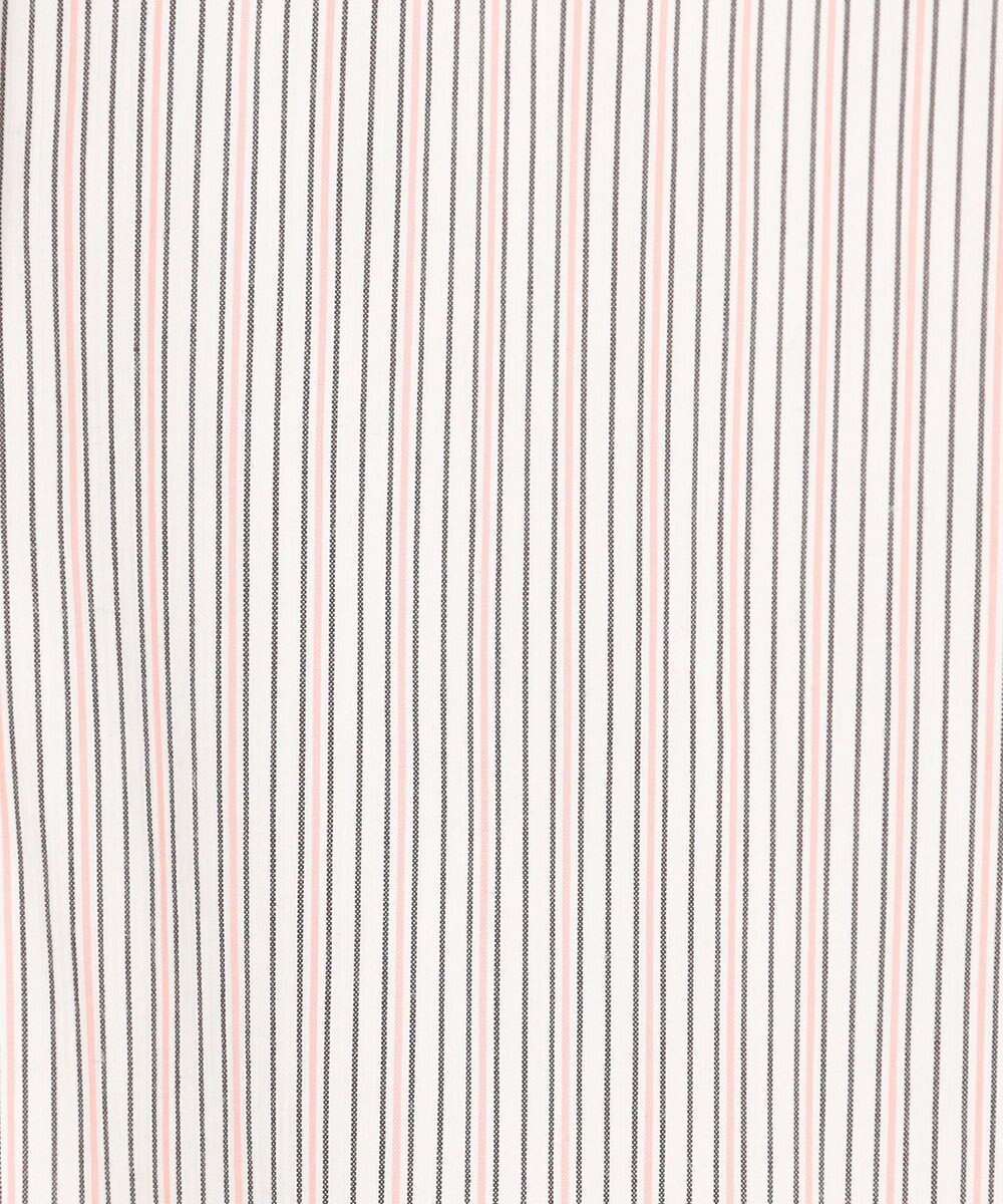 J.PRESS LADIES S 【洗える】BEZコットンナイロン ストライプ ピンタック ブラウス 