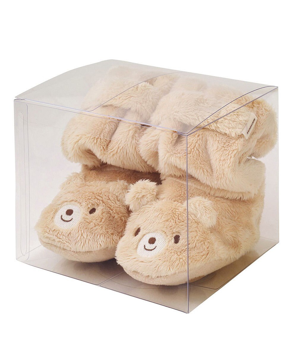 MIKI HOUSE HOT BISCUITS 【ミキハウス】【12cm】 マイクロファー ロングブーティ 