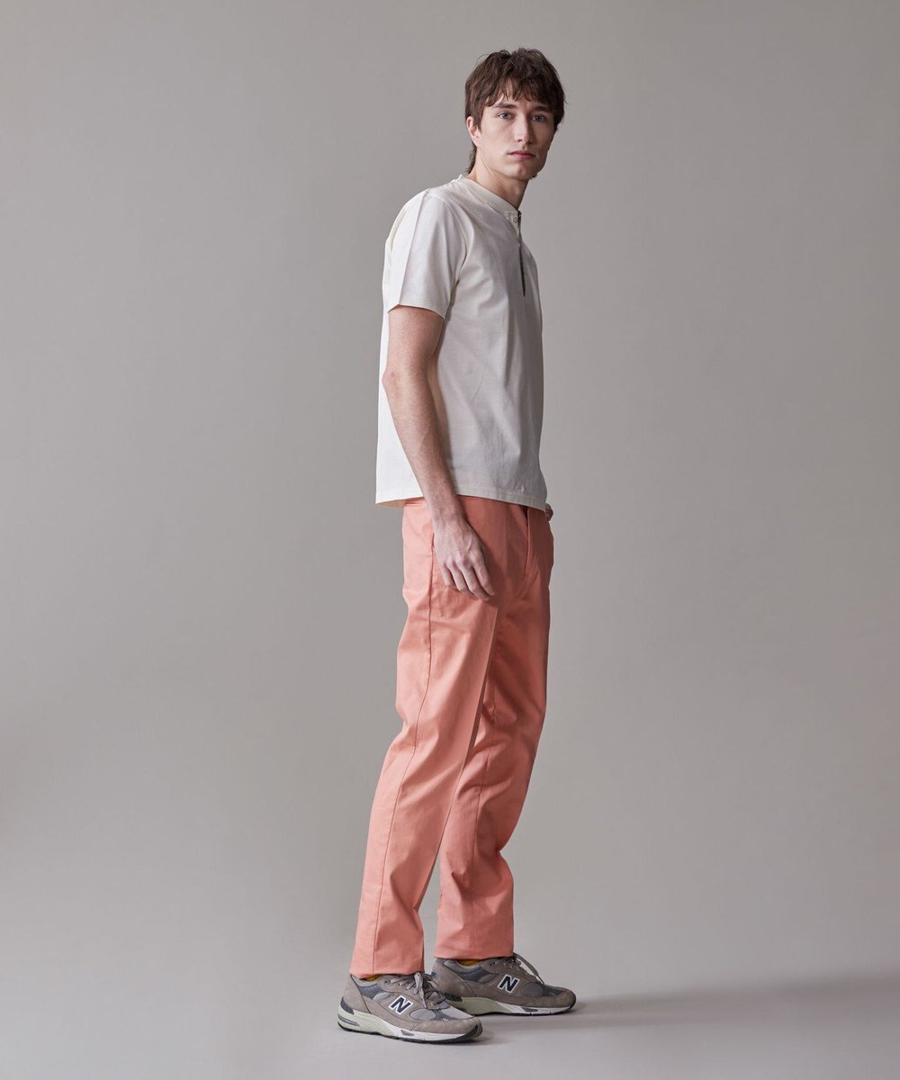 J.PRESS MEN シルケット天竺ヘンリーネック Tシャツ 