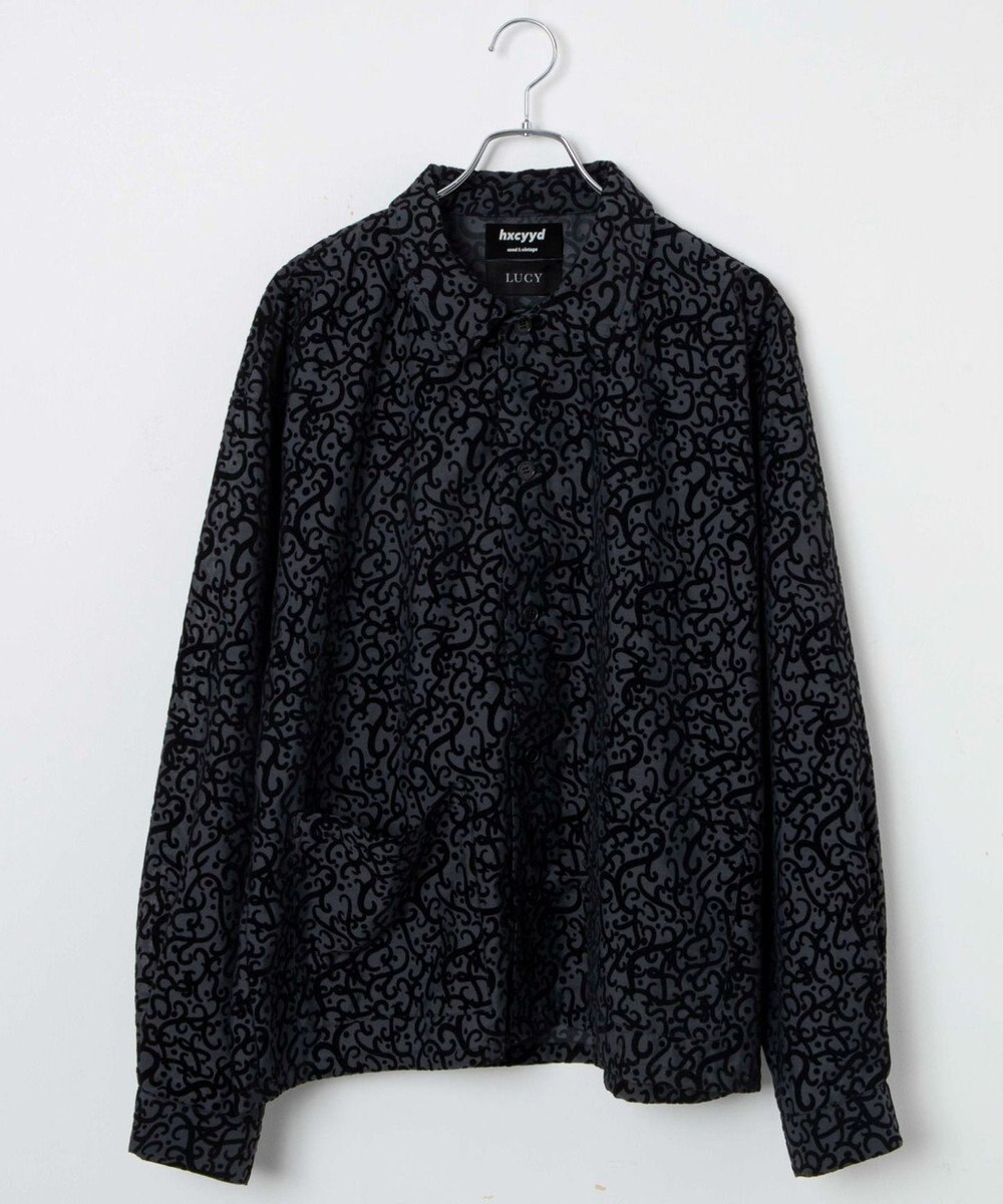 WEGO モールプリントシアーシャツ 