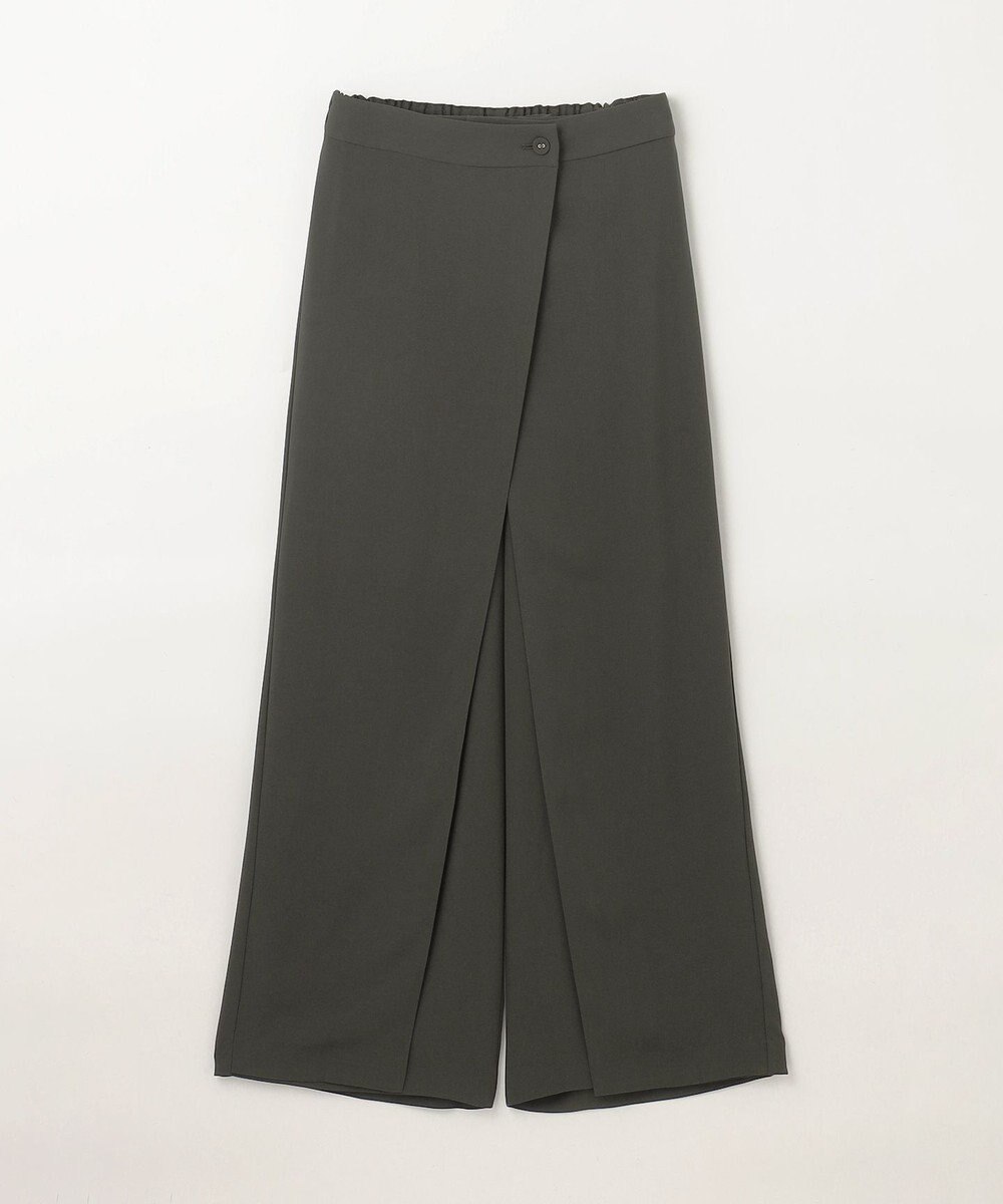 GRACE CONTINENTAL ラップレイヤードパンツ 