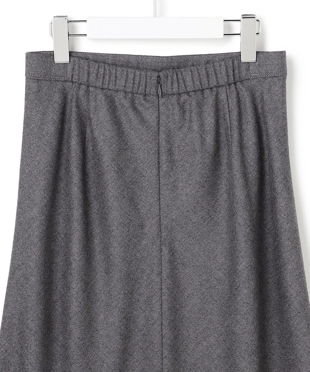 23区 【洗える】ハイカウントフラノ フレア スカート 