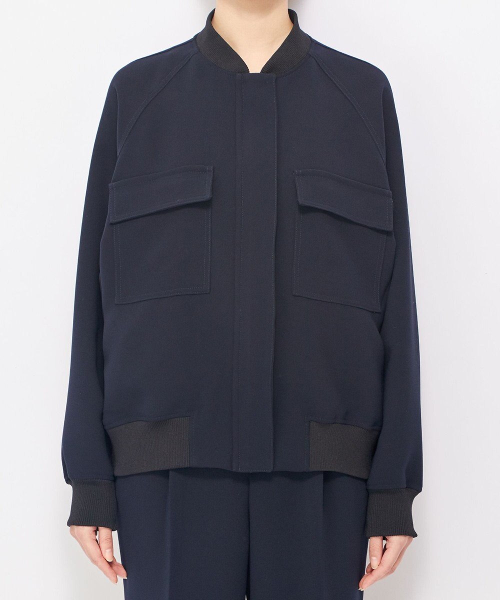 uncrave ウォッシャブルダブルクロス ブルゾン 