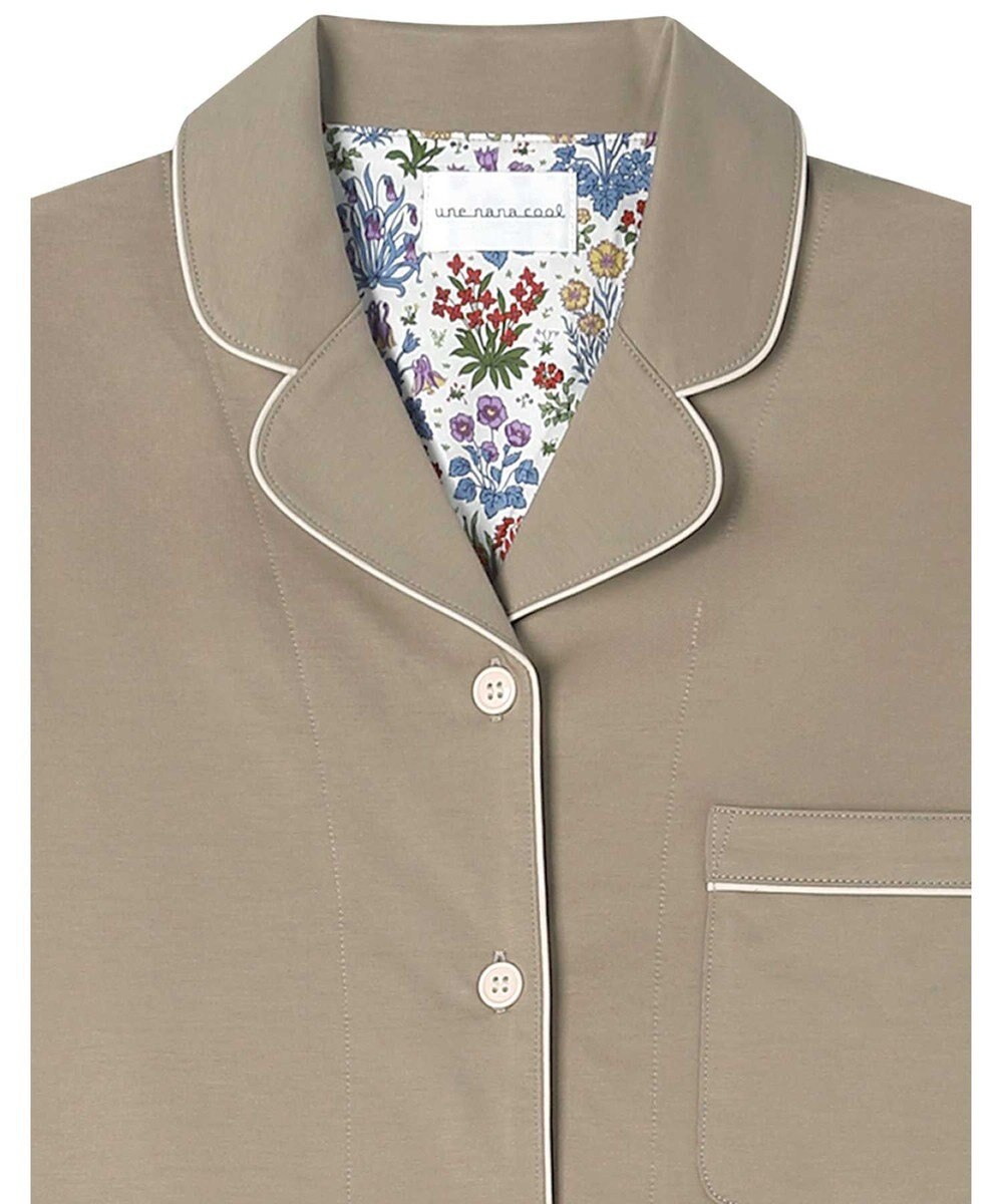 une nana cool 【綿100%】72/2 メガハイゲージパジャマ MADE WITH LIBERTY FABRIC 