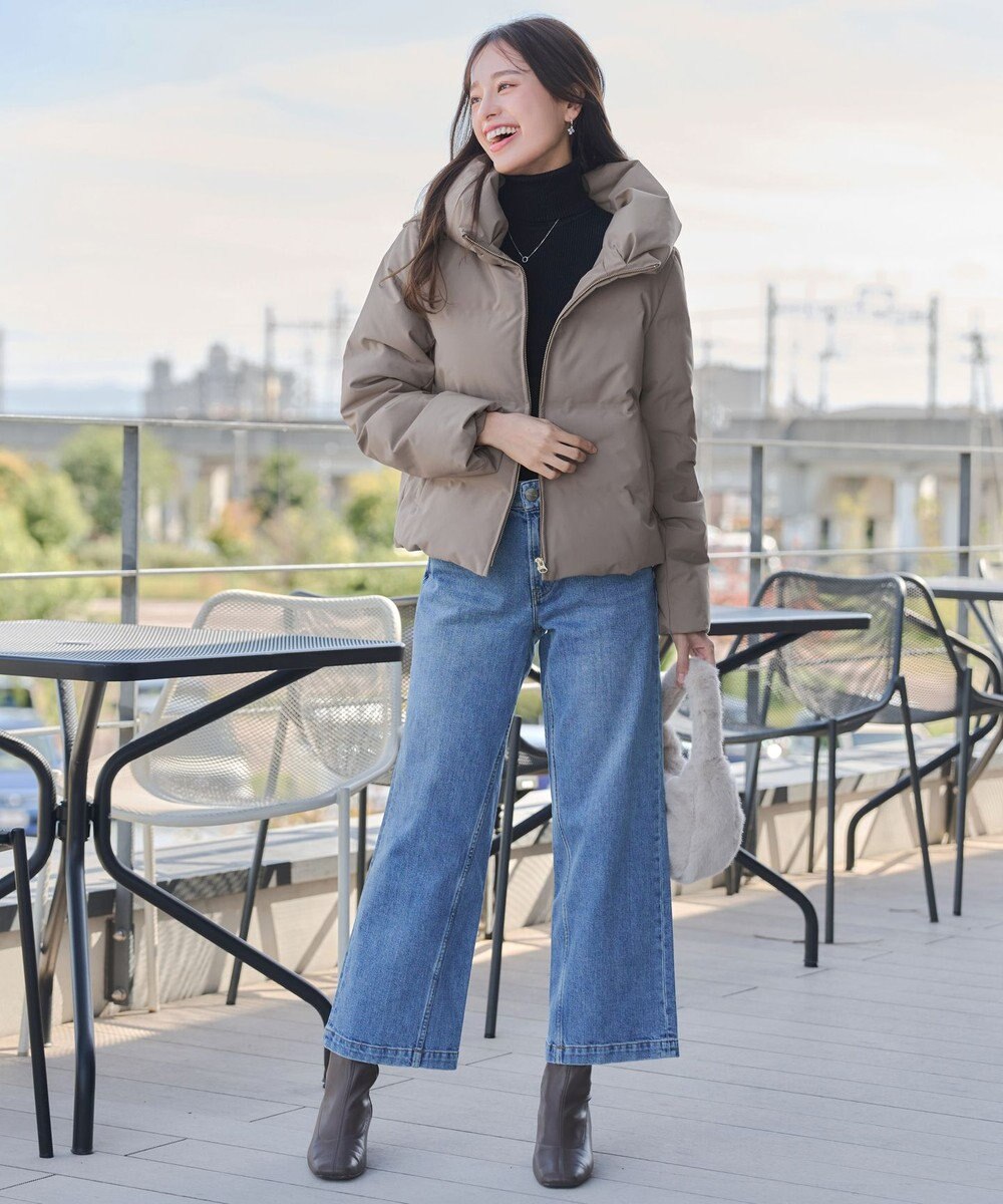 Tiaclasse 【安田美沙子さん着用・新色追加】シームレスダウンコート 