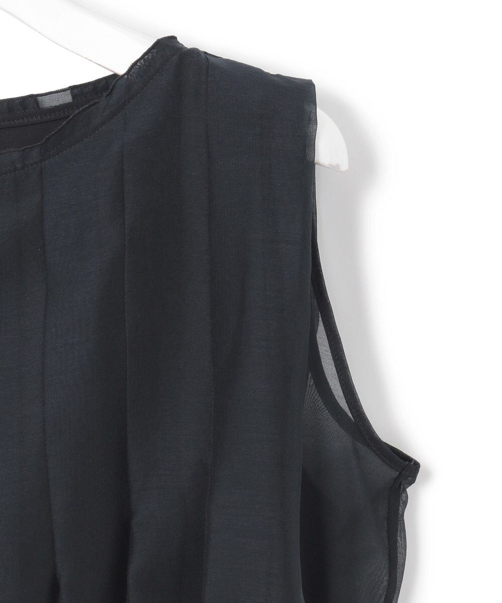 23区 【APPLAUDIR】グロッシーオーガンザ ドレス 