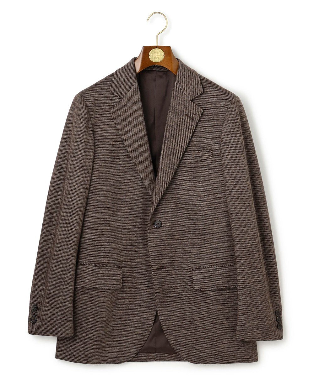 J.PRESS MEN 快適さとエレガンスを纏う【セットアップ対応 / ストレッチ】SOFAニット ハイグレードジャージー ジャケット 