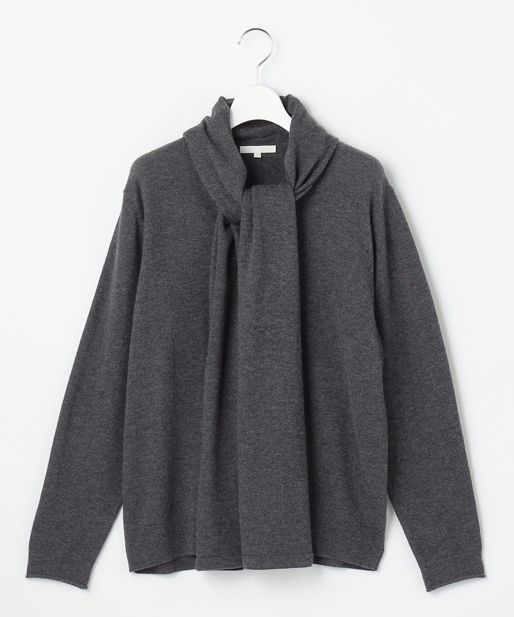 自由区 S 【SHIHOさん着用】ウールハイゲージVネック ニット 