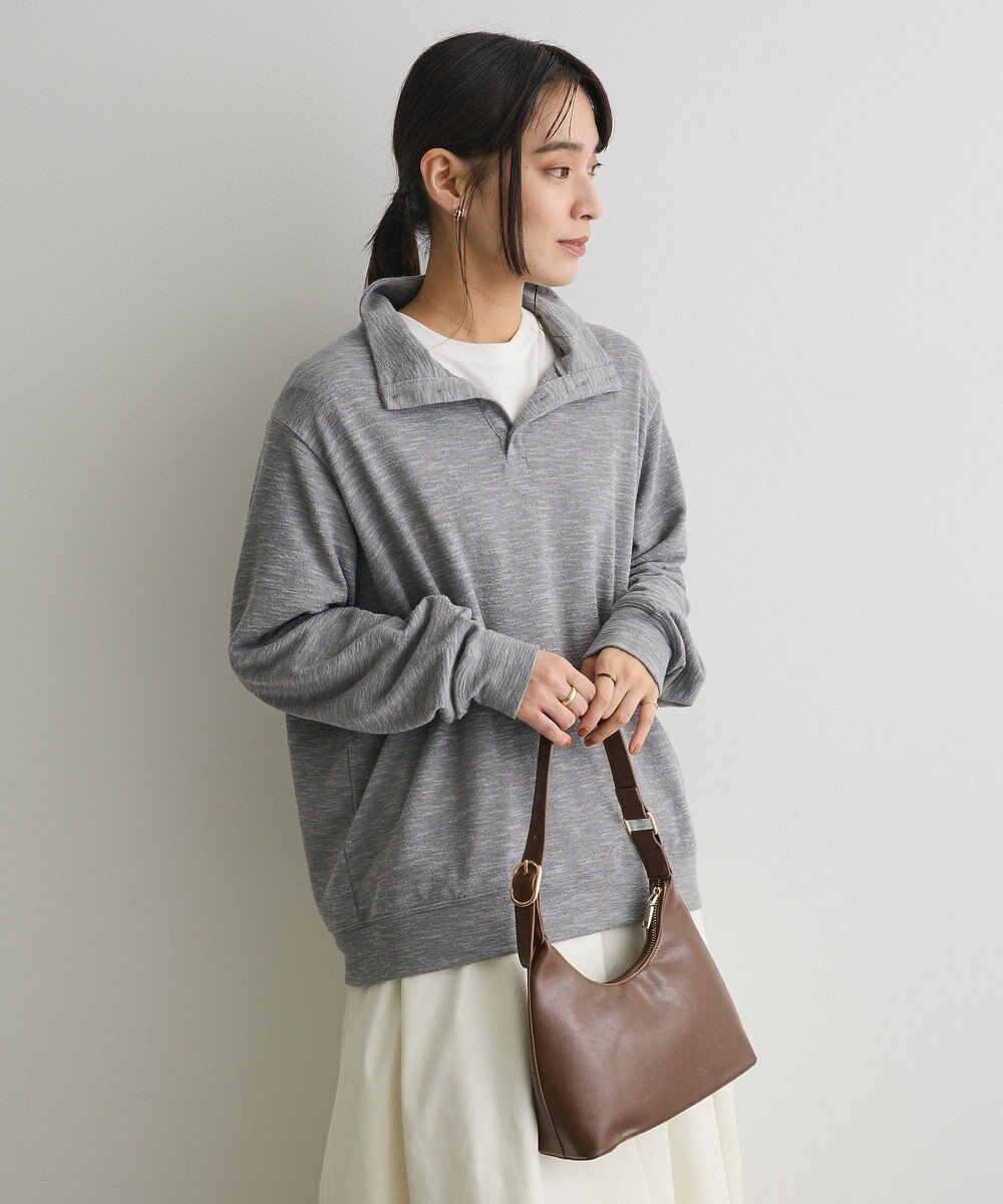 CRAFT STANDARD BOUTIQUE スタンドネックデザインプルオーバー 