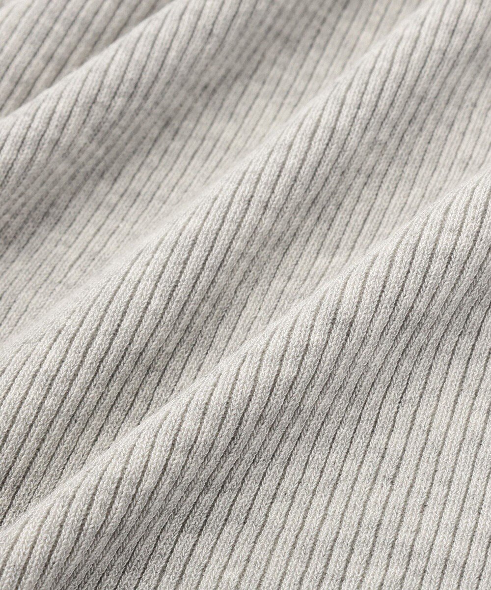 earth music&ecology サイドメローリブニットスカート 