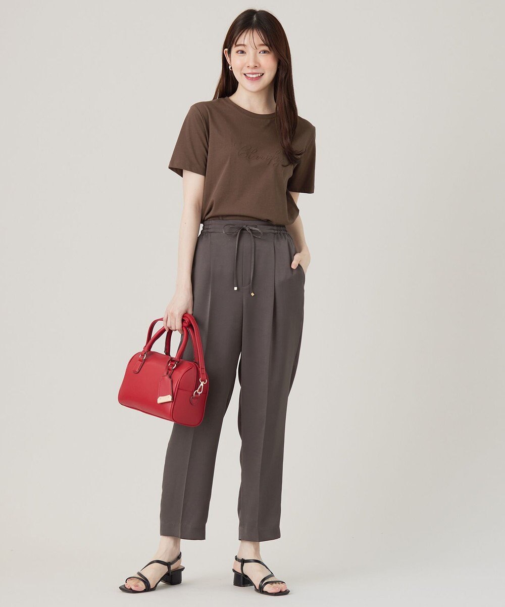 ANY SIS エンボスロゴ Tシャツ 