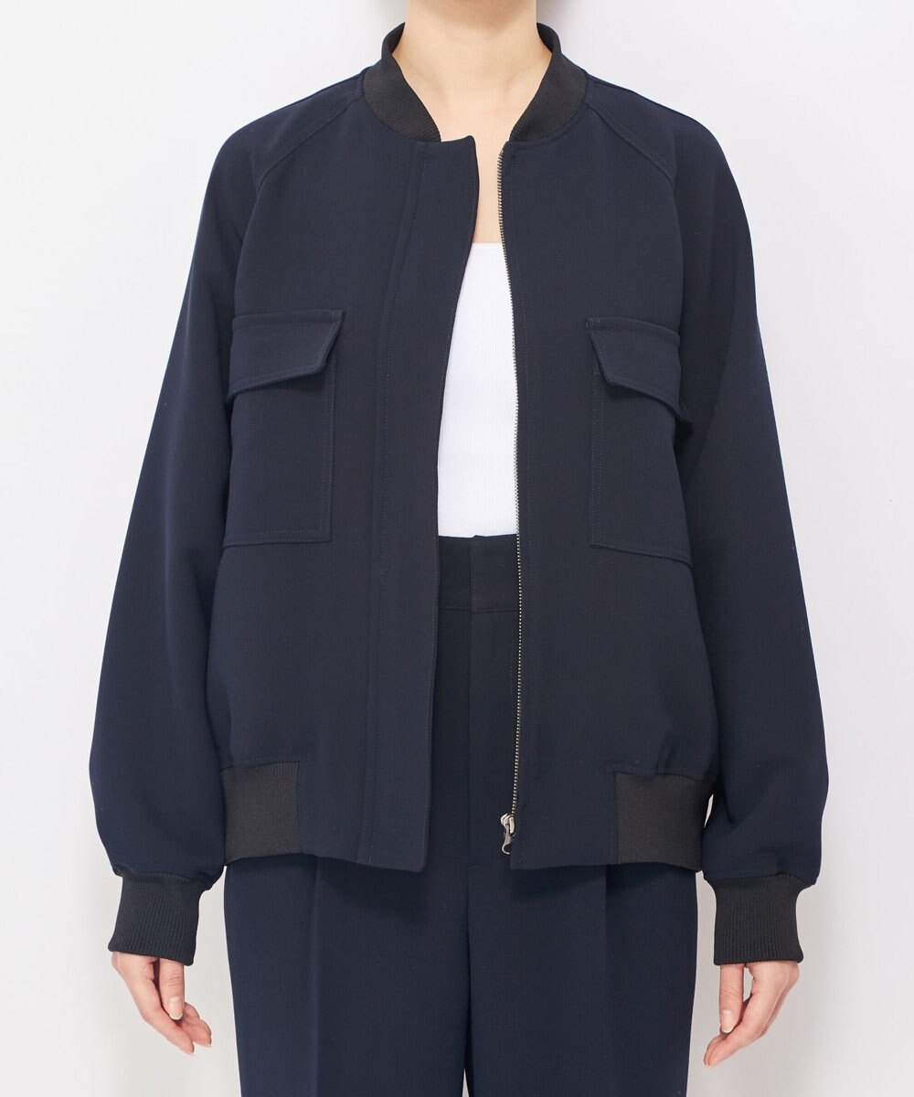 uncrave ウォッシャブルダブルクロス ブルゾン 