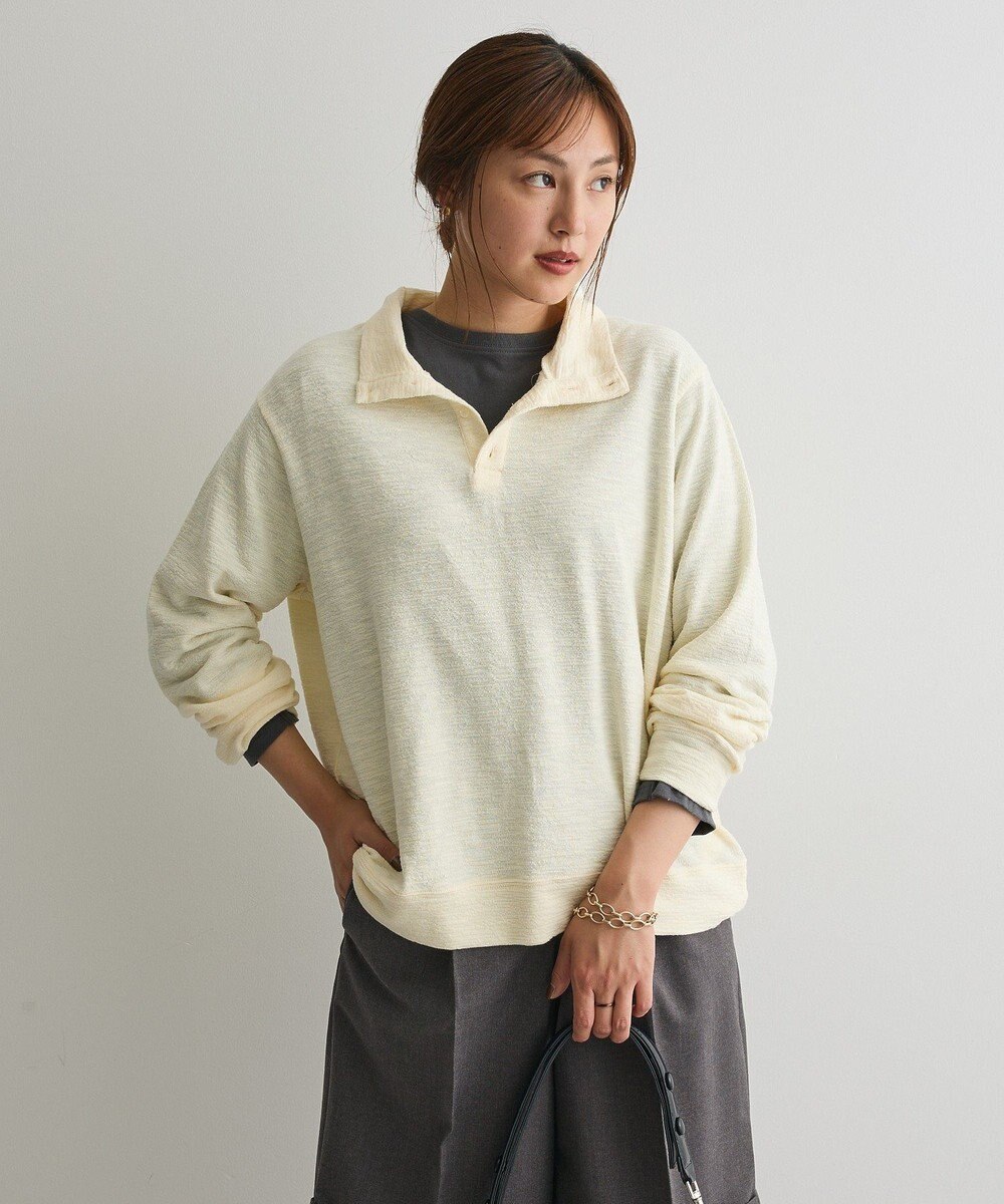 CRAFT STANDARD BOUTIQUE スタンドネックデザインプルオーバー 