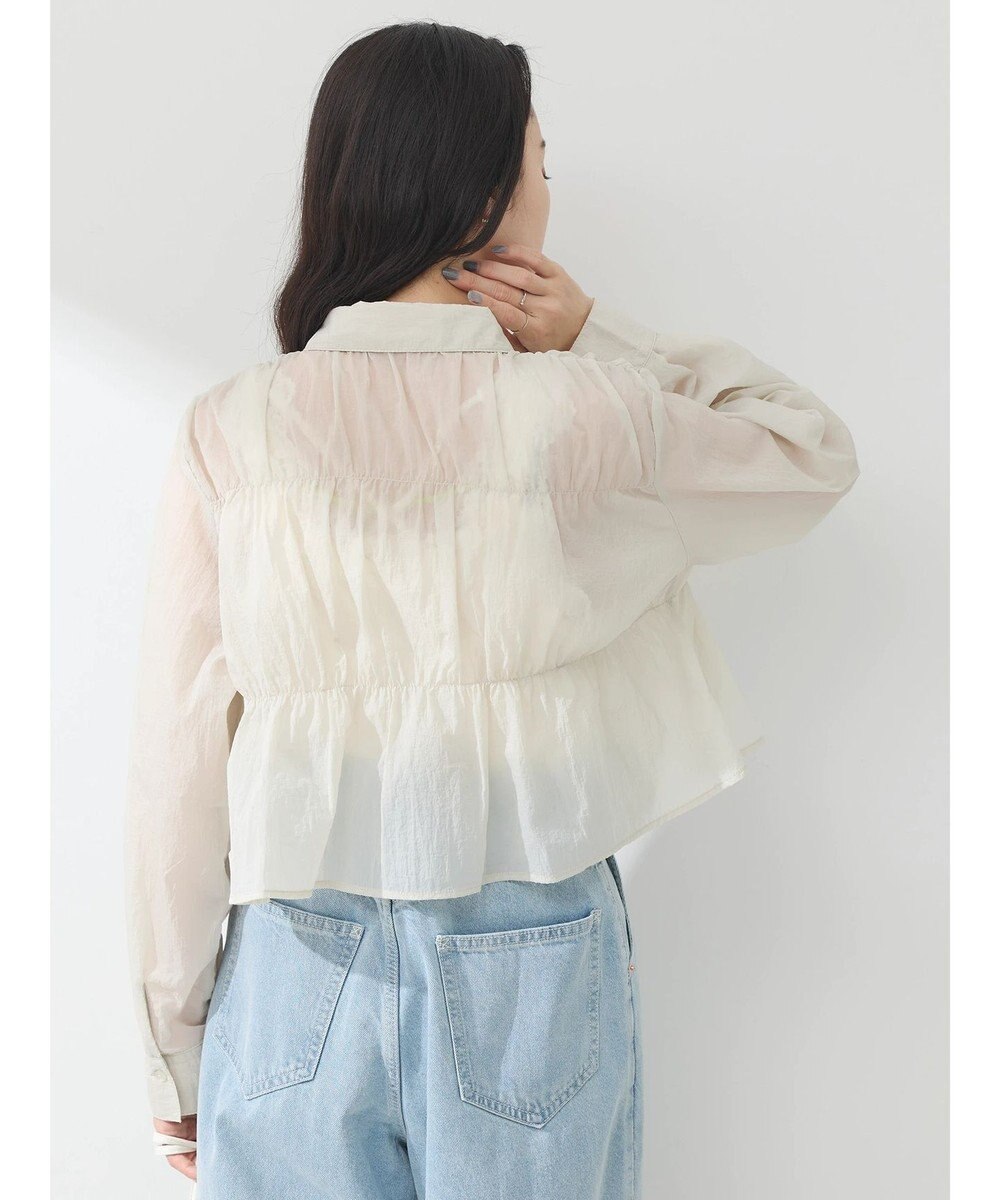 earth music&ecology シャーリングシャツ 