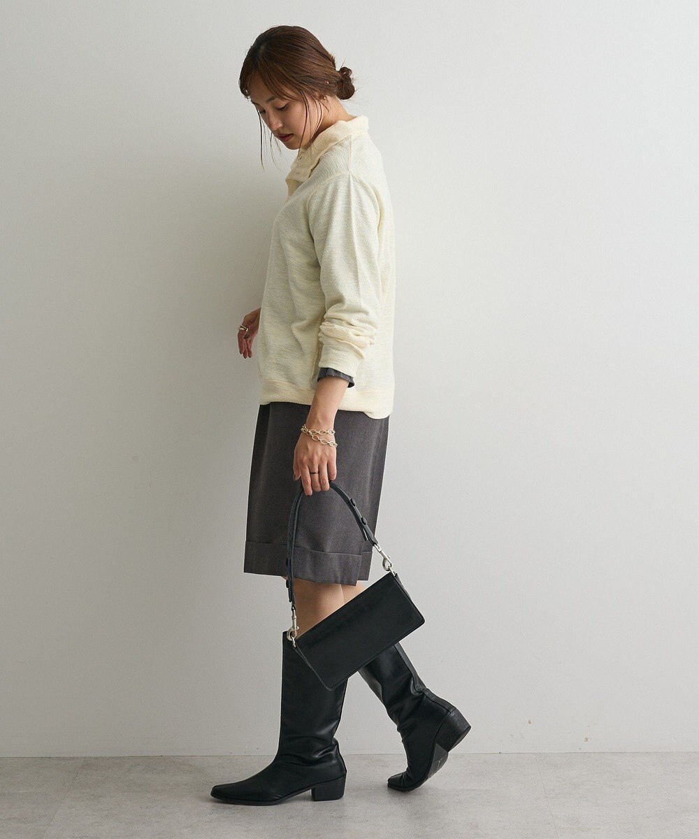 CRAFT STANDARD BOUTIQUE スタンドネックデザインプルオーバー 