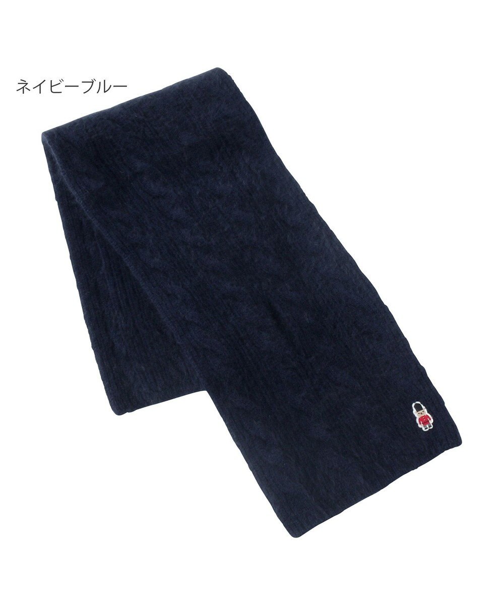 MOONBAT マッキントッシュ バッキンガムベア ワッペン付 マフラー 