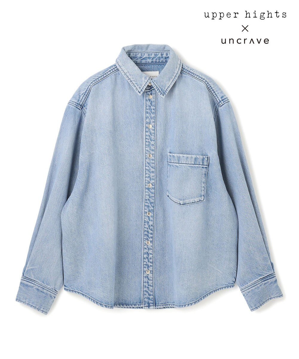 uncrave 【upper hights × uncrave】THE SENSE uncrave デニムシャツ 