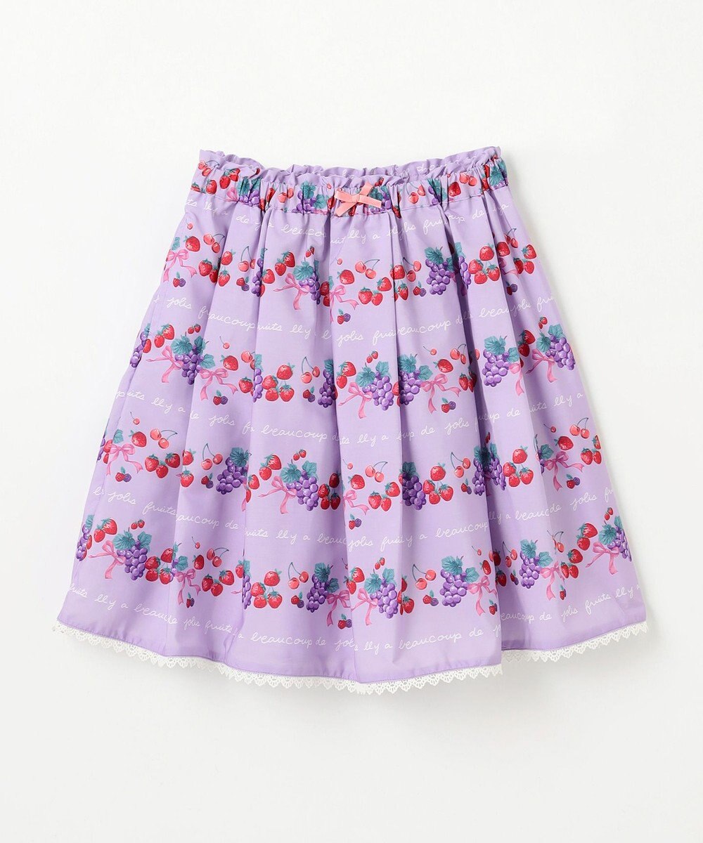 ANY KIDS 総柄フルーツ スカート 