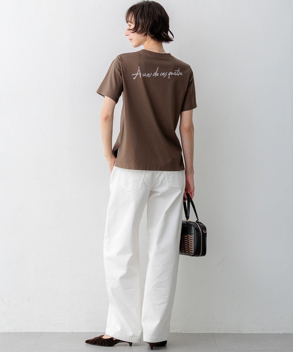 23区 【一部先行予約/接触冷感】23区DENIM サマー ストレート ワイド パンツ 