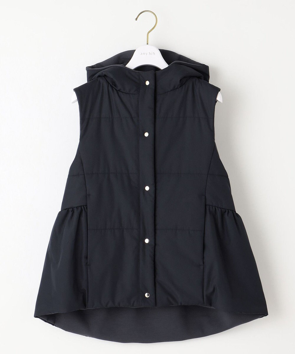 ANY SIS S 【2WAY】フェミニンペプラムパデット ベスト 