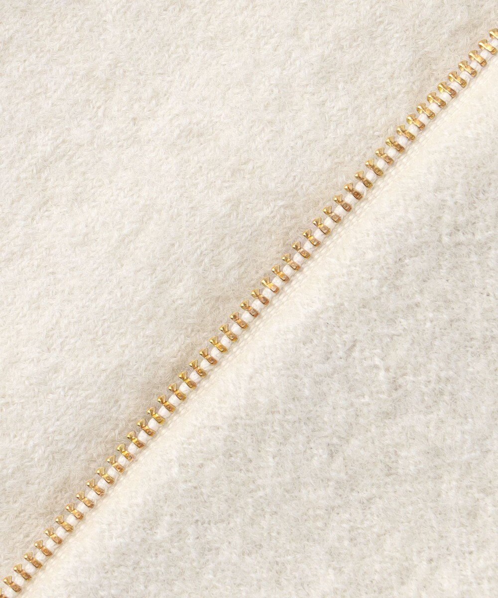 UNFILO ウールミルド ZIPニットブルゾン 