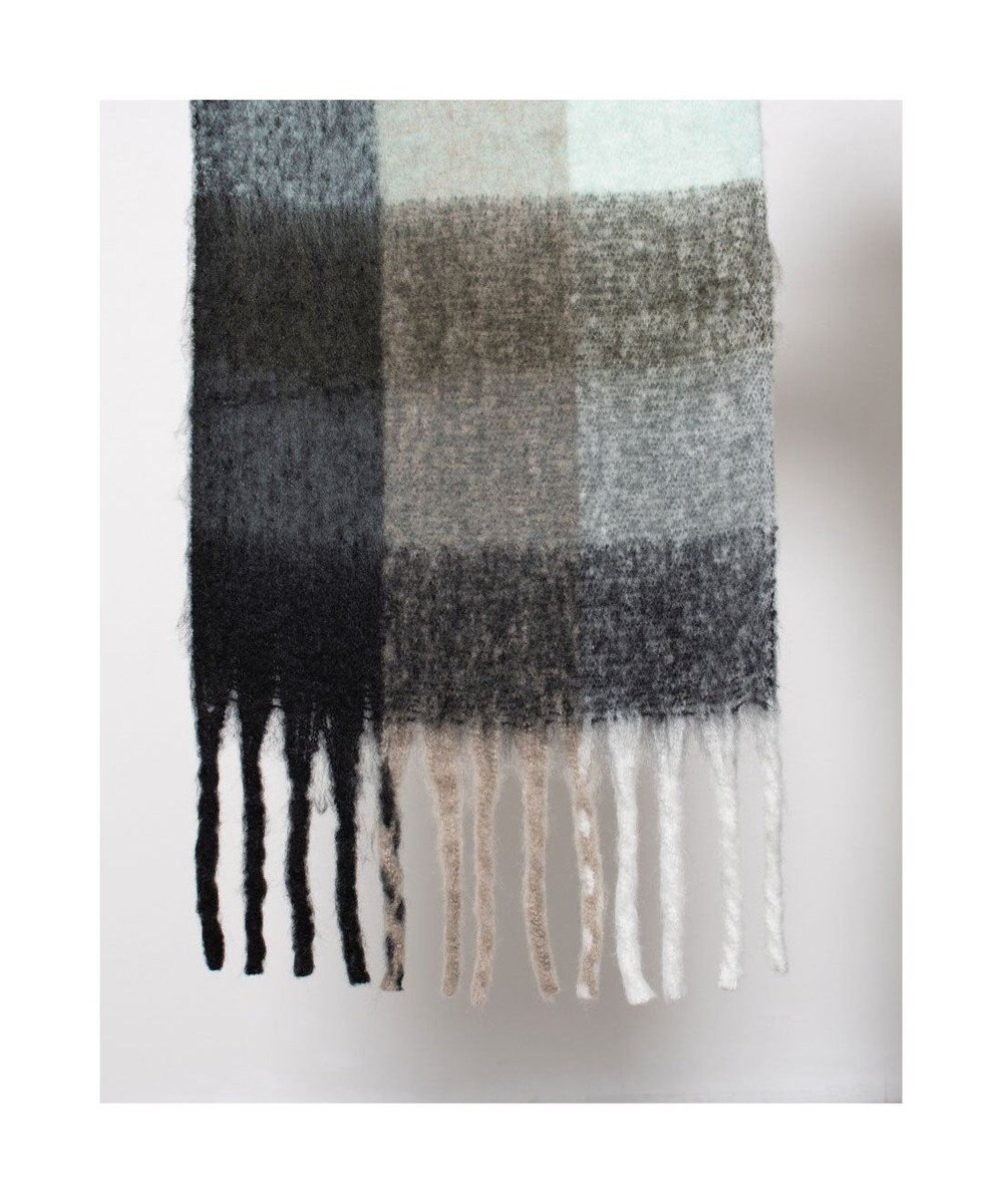 UNBILLION カカトゥ kakatoo / ブロックチェックストール 