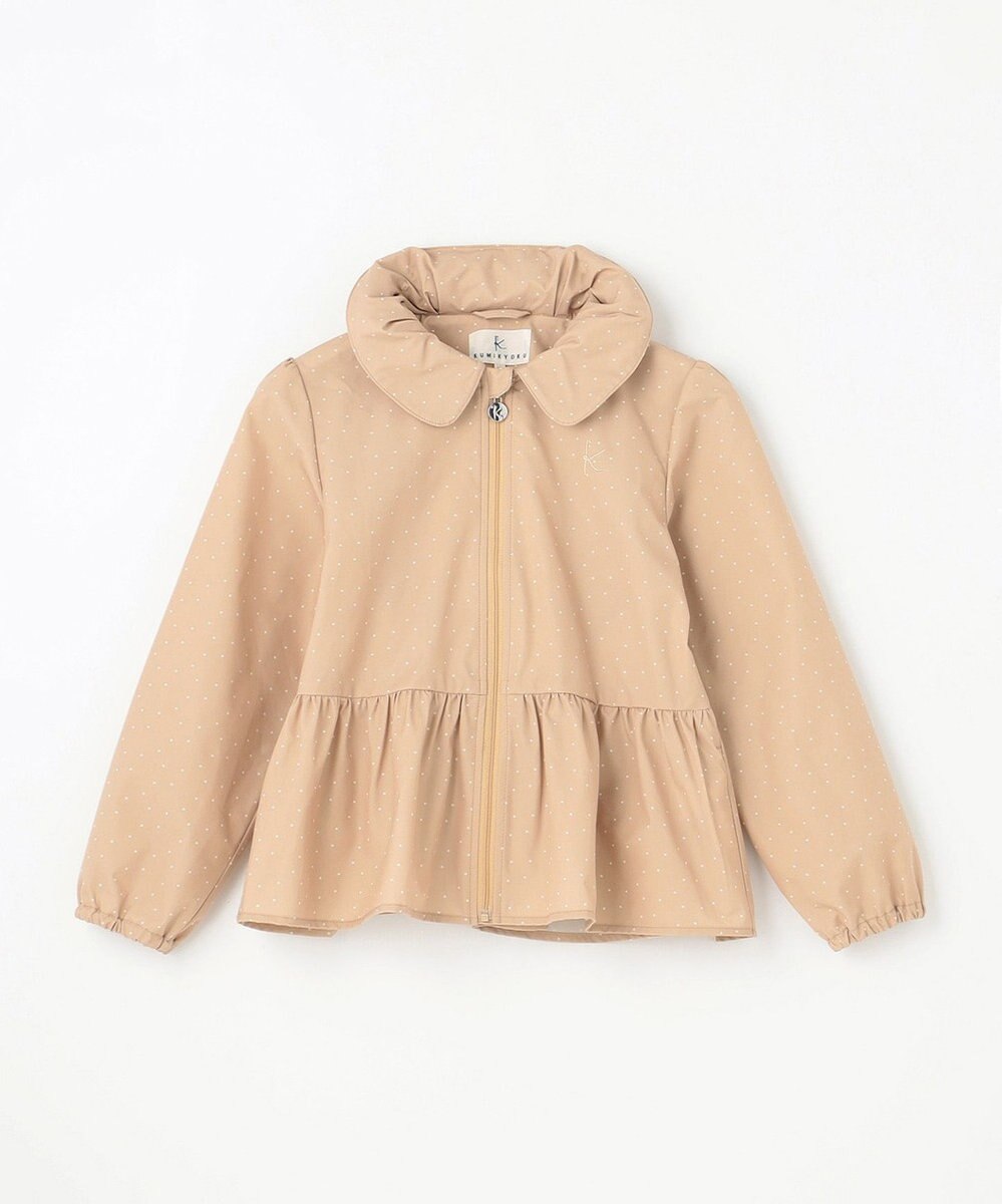 組曲 KIDS 【150-160㎝】ランダムドット ブルゾン 