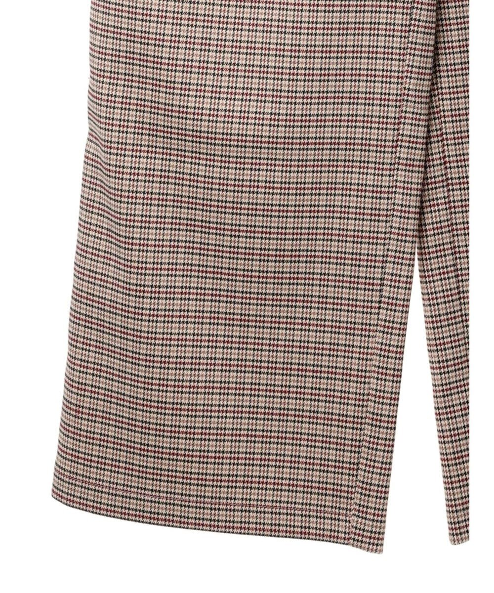 earth music&ecology チェックストレートパンツ 