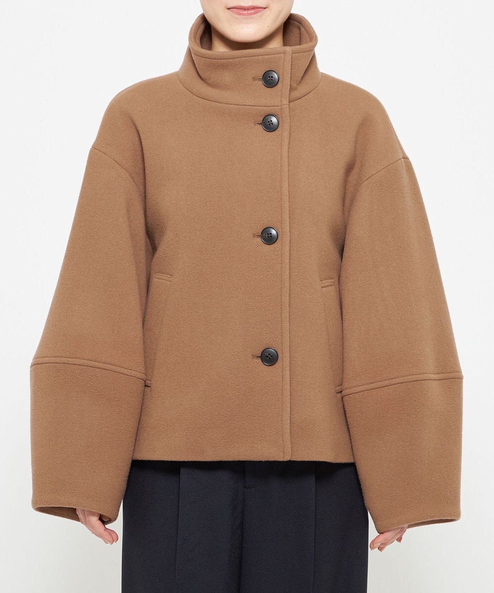 uncrave 【撥水】プルーフ メルトン スタンドネック コート（uncrave STANDARD） 