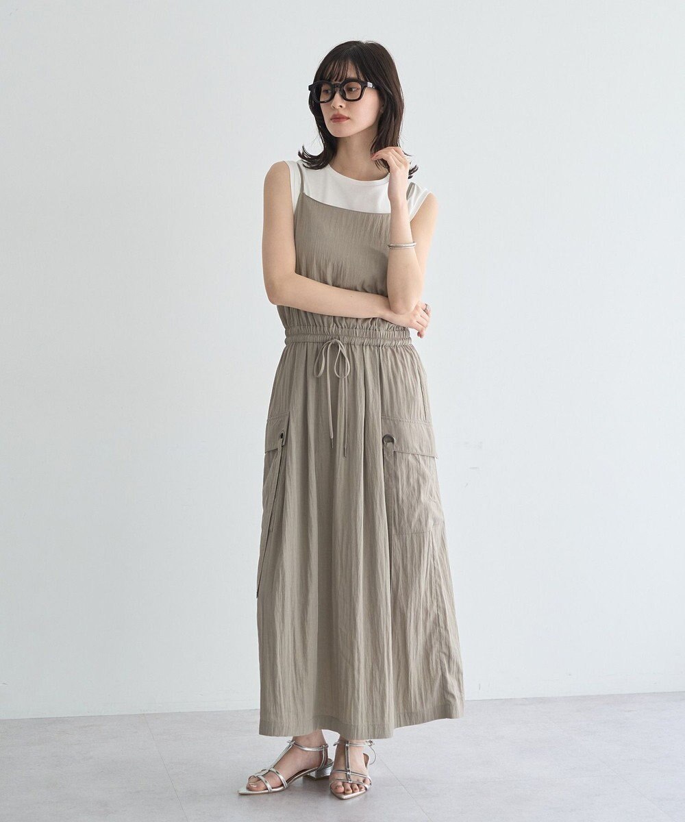 YECCA VECCA コットンスムースノースリーブトップス 