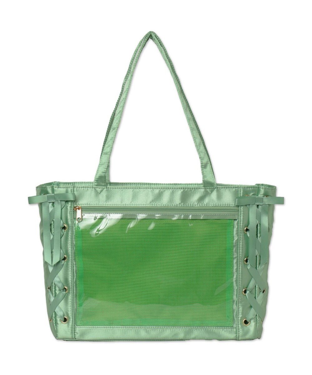 WEGO 【痛バ＆推し活グッズ】レースアップ痛バッグS 