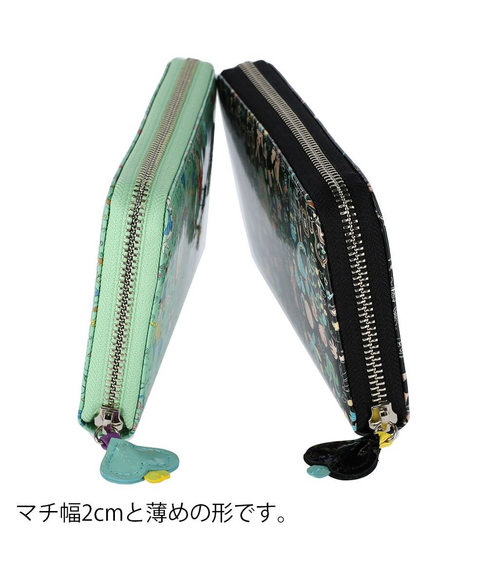 tsumori chisato CARRY 不思議の国のアリス ラウンドファスナー長財布 