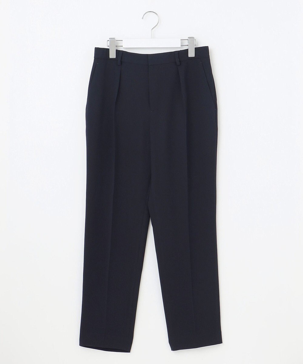 自由区 L 【セットアップ対応・接触冷感・UVケア・洗える】ライトストレッチテーパード パンツ 