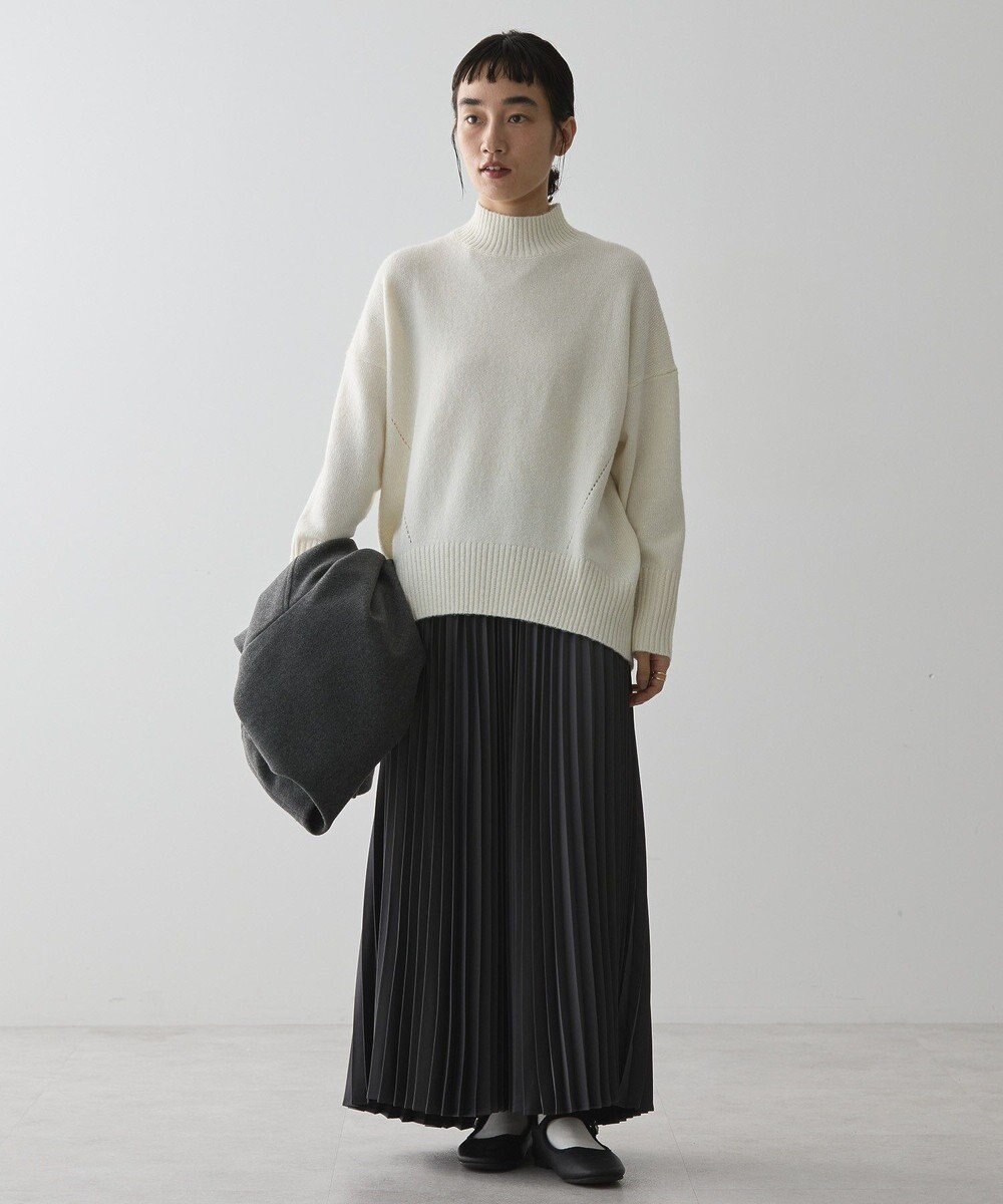 AMERICAN HOLIC サテンプリーツスカート 