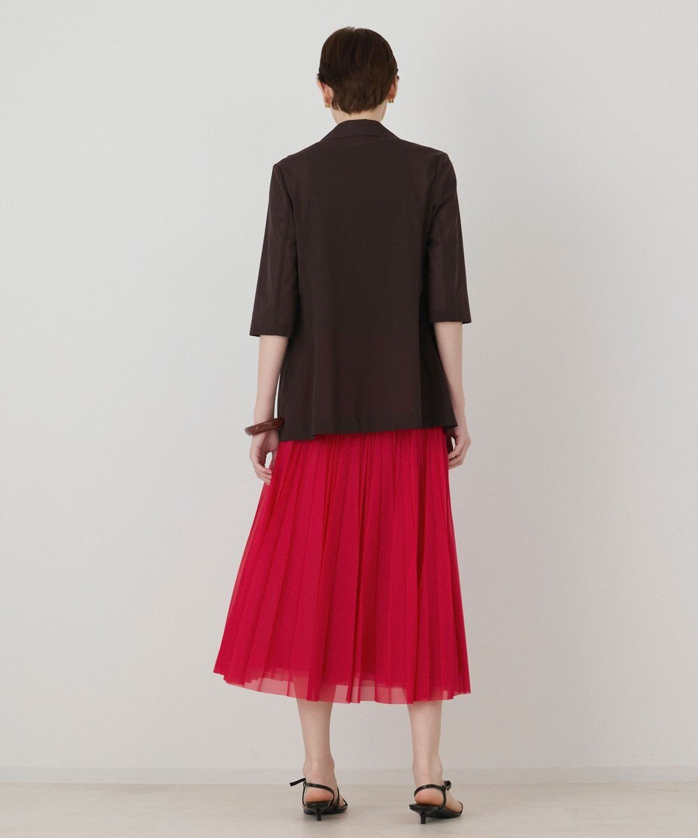 GRACE CONTINENTAL シアーハーフスリーブジャケット 