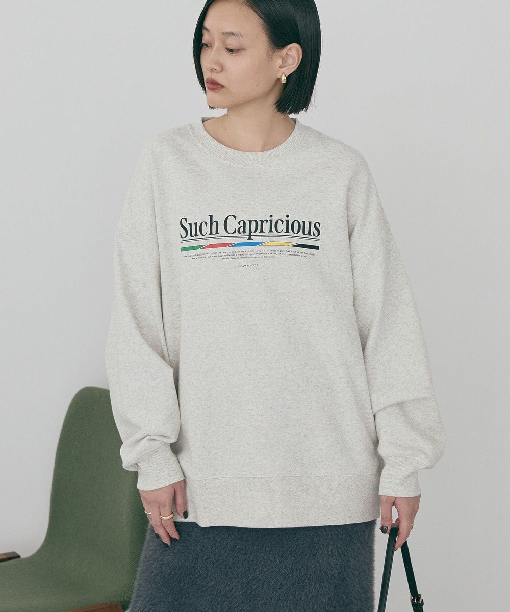 AMERICAN HOLIC 90sカラーロゴ裏毛プルオーバー 