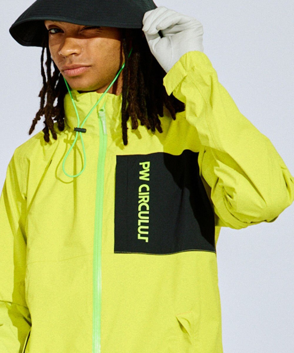 PW CIRCULUS 【 耐水圧20000mm  / レイン対応 】【UNISEX】防水レインウエアセット ゴルフ 