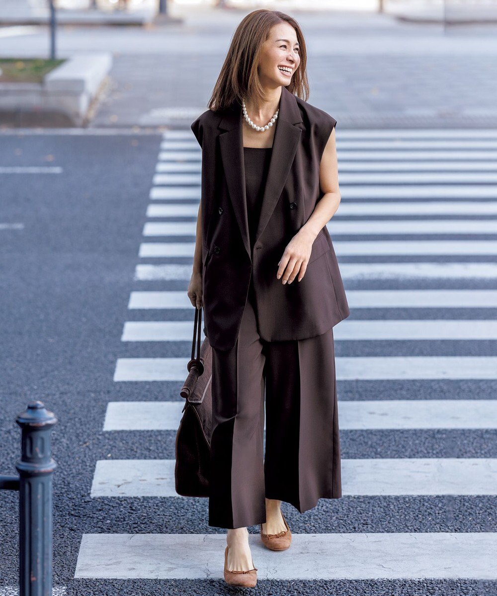 UNFILO TENNEN TOUCH テーラードジレ 