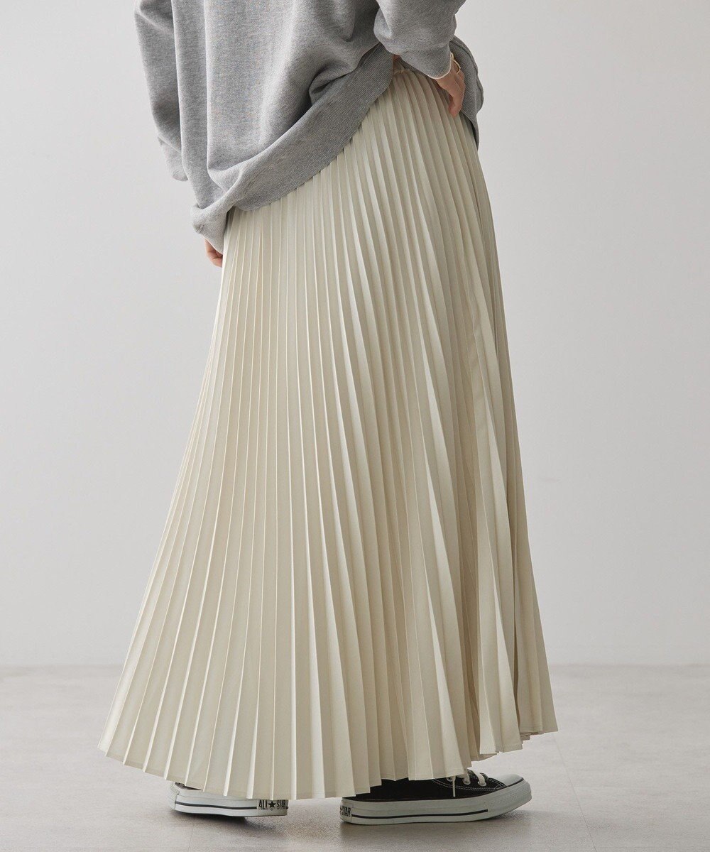 AMERICAN HOLIC サテンプリーツスカート 