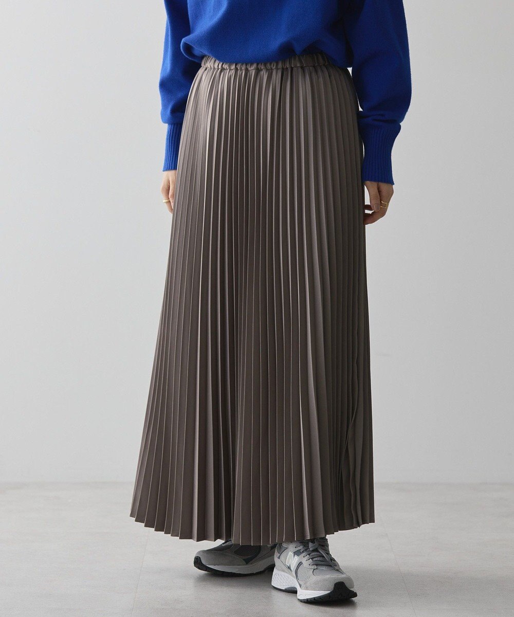 AMERICAN HOLIC サテンプリーツスカート 