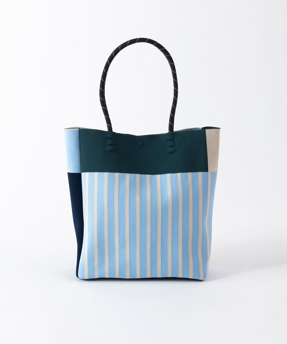 TRICOTE 【PC／A4サイズ】ストライプニットtote bag 