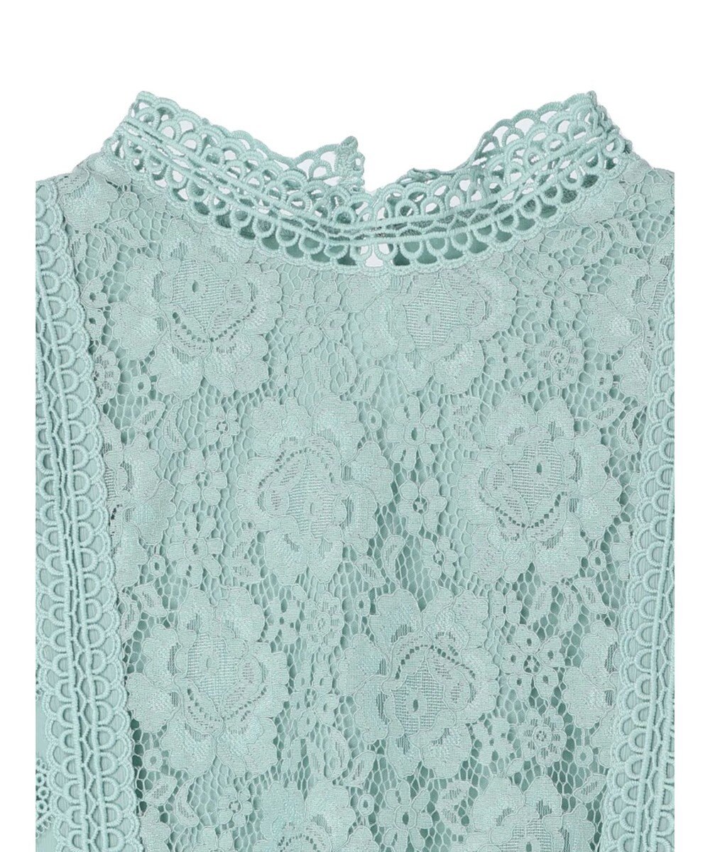 Green Parks ・ＥＬＥＮＣＡＲＥ　ＤＵＥ　イロイロレースブラウス 