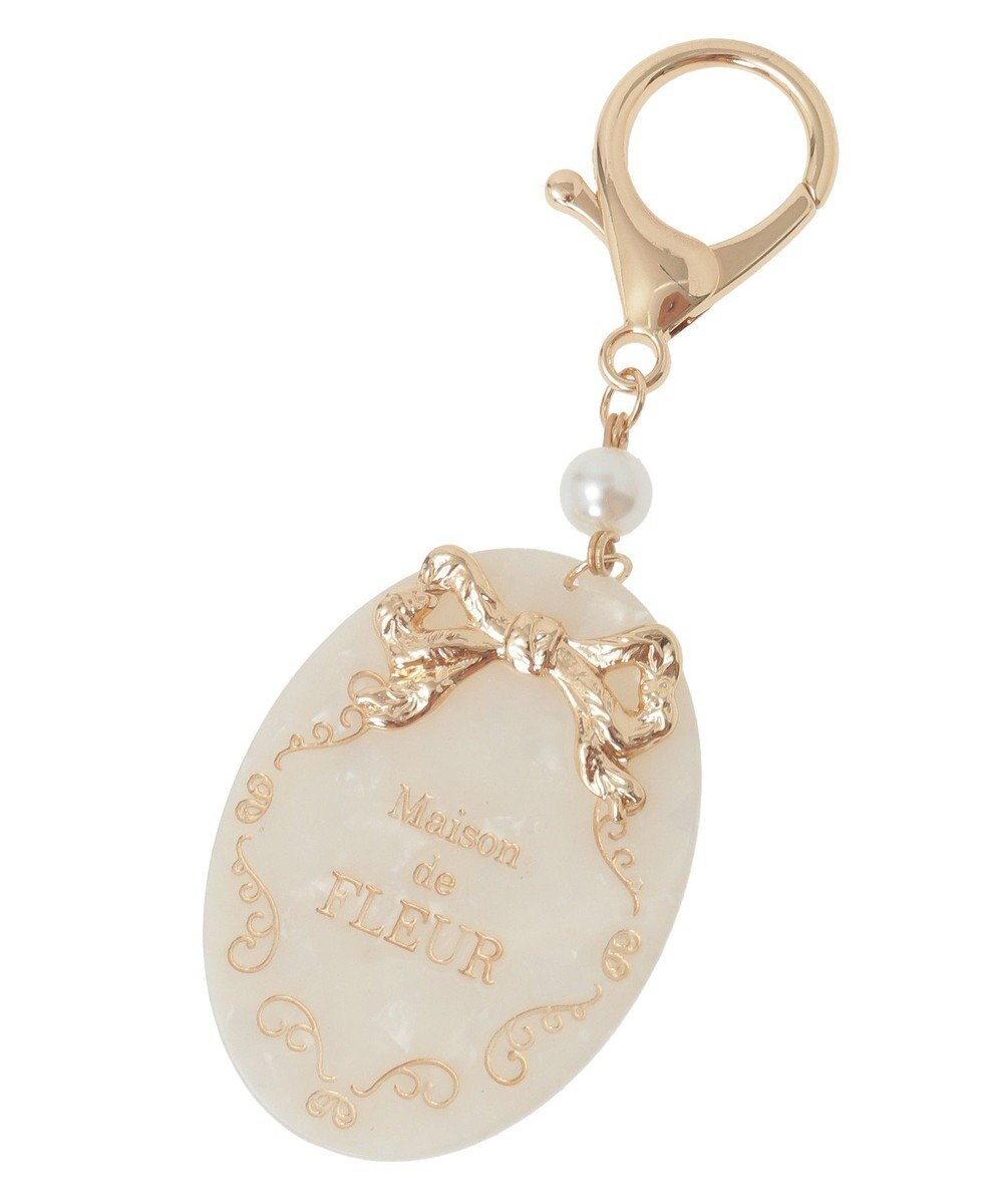 Maison de FLEUR アセチロゴフレームチャーム 