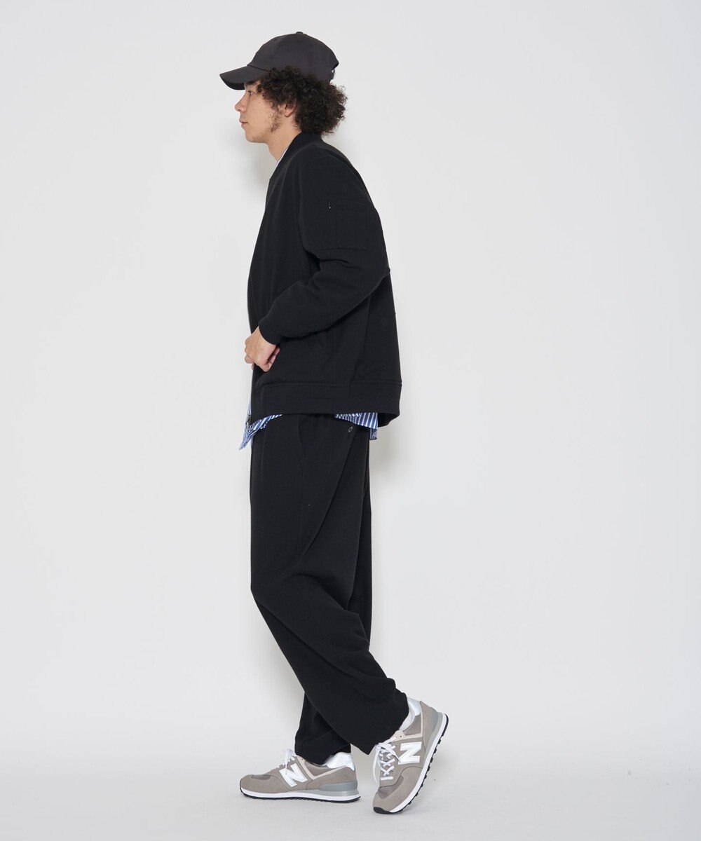 J.PRESS YORK STREET 【UNISEX】2wayストレッチ MA-1ブルゾン 